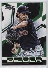 2021 Topps Fire Shane Bieber #50 0x4v