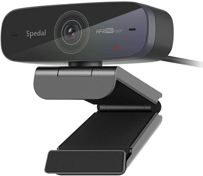 Webcam 1080P 60FPS mit Autofokus PC Kamera mit Dual Stereo Mikrofon Flüssiges