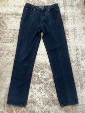 Vintage 80s 90s Guess Jeans Georges Marciano Mens 34x35 Blue Denim Made USA 34