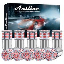 BAY15D 7528 2057 2357 LED Bulbs Red, Super Bright 3014 54 1157 Brilliant Red