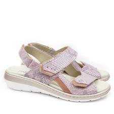 DUNA ORTOPEDICA SANDALI CON PLANTARE ESTRAIBILE DOPPIO STRAPPO