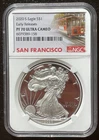 2020-S $1 SILVER AMERICAN EAGLE Trolley Car NGC PF70 Early Releases : 06731