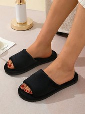 Plush Home Slippers Women Men Warm Fur Indoor Non Slip Winter Shoes