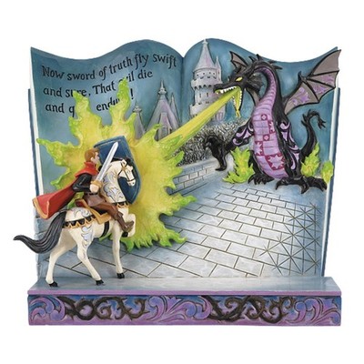 Storybook Maleficent und Philipp Love Conquers All - Disney Traditions Jim Shore