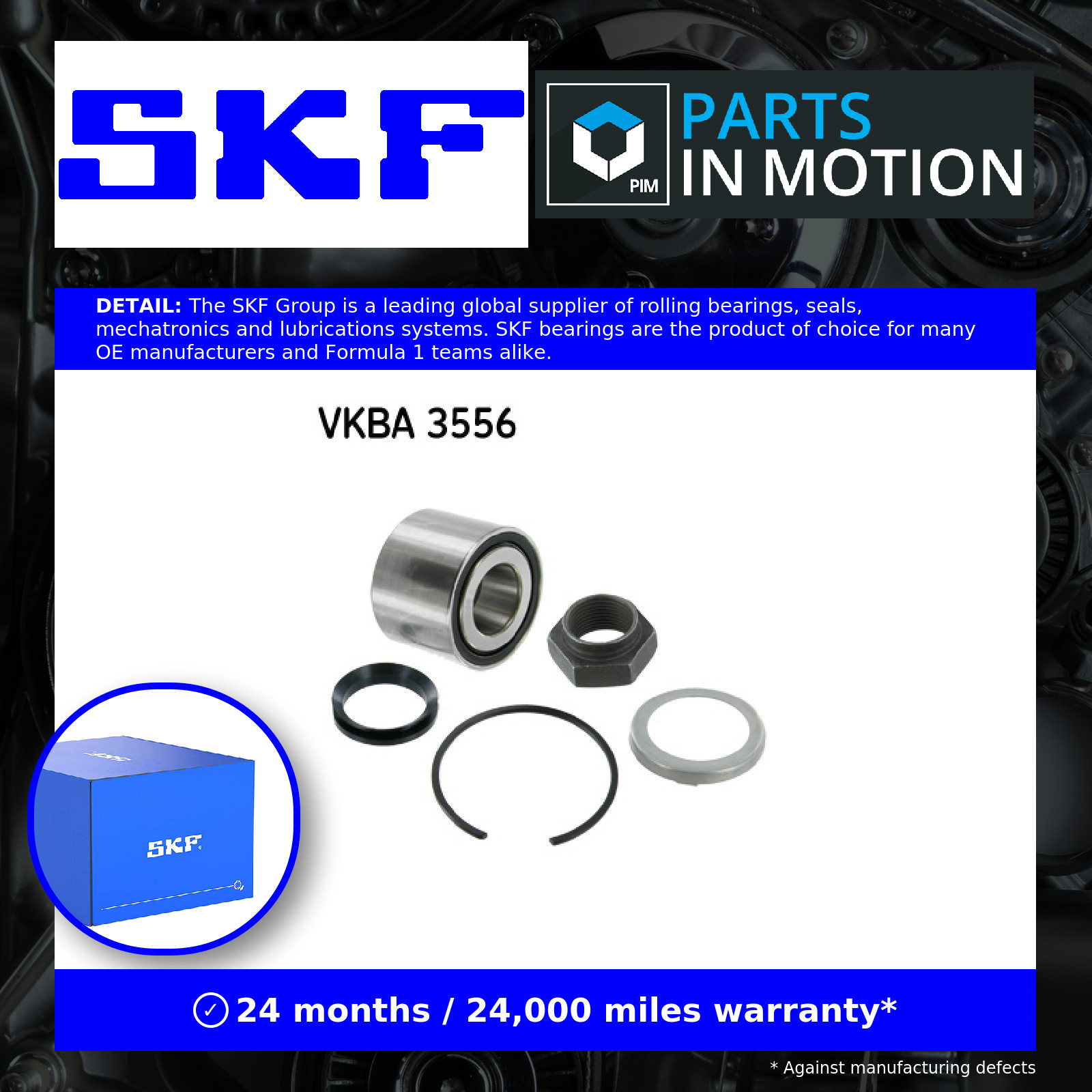 2x ✅Fits SKF VKBA 3556 Wheel Bearing Kit ⭐UK Seller⭐ - Image 6