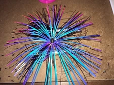 High Percentage Salmon Trolling 4” Fly Blue Moon Series Rigged 3 Pack