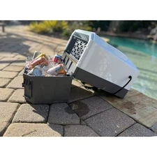 900 CFM 2-Speed Portable Evaporative Cooler for 350 Sq. Ft. in Gray