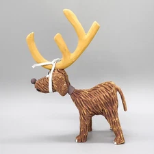 NAVAJO FOLK ART-HOW THE GRINCH STOLE CHRISTMAS "MAXX" by  VIRGIL WOOD