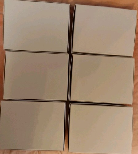 6 Large Plain Kraft Strong Lidded Cardboard Gift Boxes With Wood Wool Filling - Bild 6 von 10