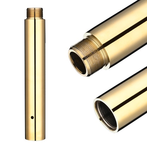 Yescom 262 mm Chrome Dancing Pole Extension for 45 mm Spinning Pole Steel Gold - Picture 5 of 6