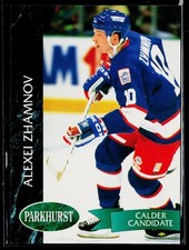 1992-93 Parkhurst Emerald Ice #210 Alexei Zhamnov Winnipeg Jets