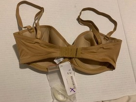 Lise Charmel Strapless Bardot Essential Fit Bra 32 Nude NWT