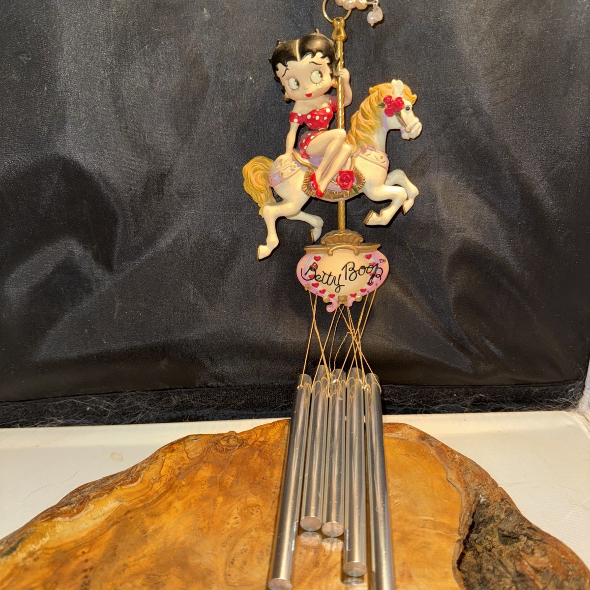 Rare Beautiful Betty Boop Hanging Figurine Wind Chimes. (H) | eBay