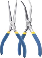 6" Mini Needle Nose Pliers, 2PCS Long Nose Pliers Set