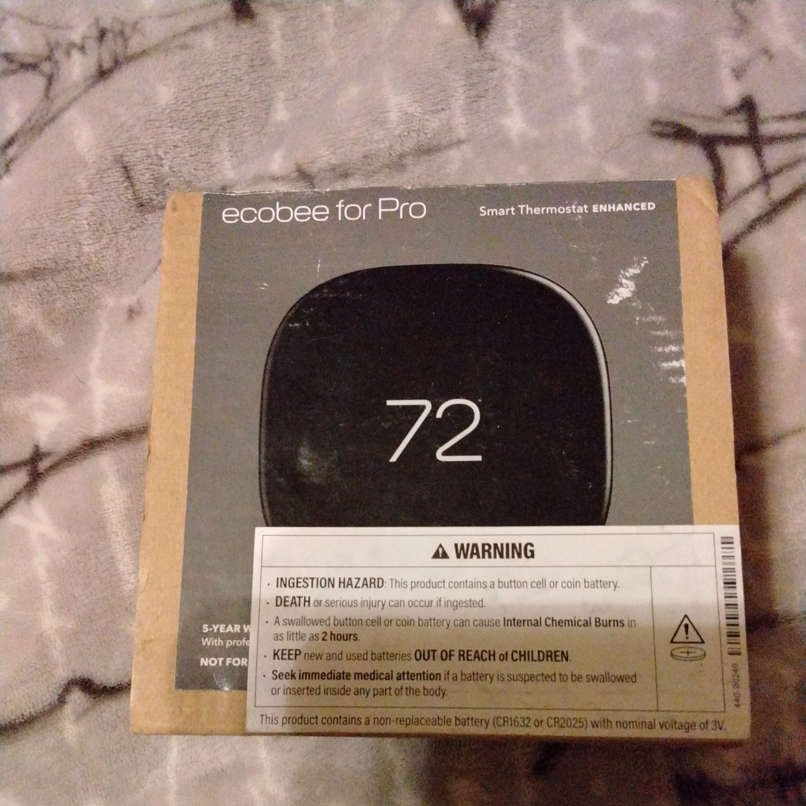 Ecobee For Pro Smart Thermostat EB-STATE6PB-01 Black new
Opens in a new window or tab