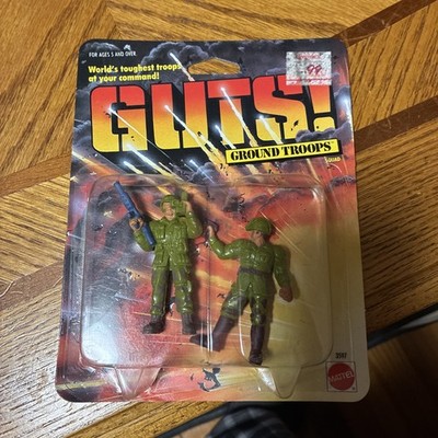 1986 Mattel G.u.t.s  2-pack Ground Troops Grunt & Cappy  Guts