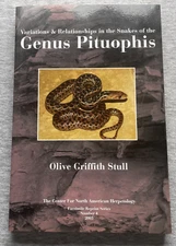 Variations & Relationships In The Snakes Of Genus Pitophis 1940