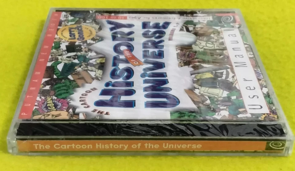 The Cartoon History Of The Universe User Manual by Larry Gonick (CD-ROM) OOP NOS - Image 3 of 4