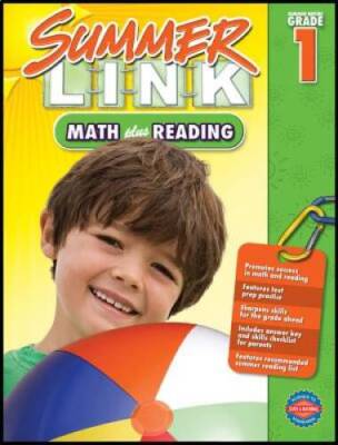 Math plus Reading, Grades K - 1: Summer Before Grade 1 (Summer Link) - GOOD