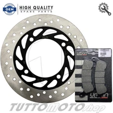 KIT DISCO + PASTIGLIE FRENO ANTERIORE HONDA SH125 -SH150 i  2009 2010 2011 2012