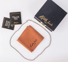 Kieth Jack Celtic Jewelry Sterling Silver 20" Chain w/ Venetian Box