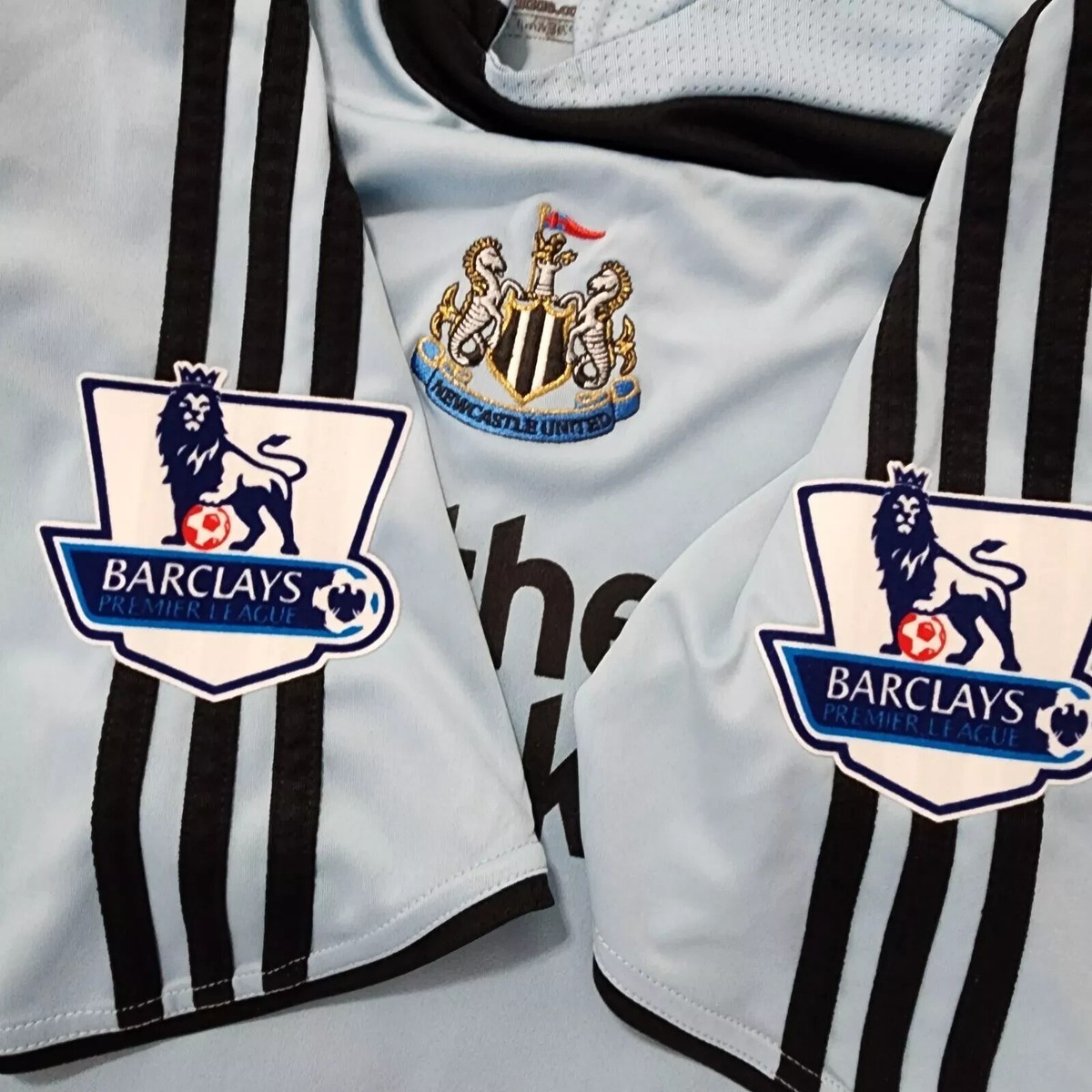 2008 Adidas Newcastle United Away Soccer Jersey Michael Owen Men M