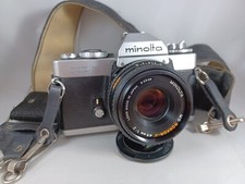 Minolta XD5 XD-5 35mm SLR Film Camera 45mm MD ROKKOR-X Lens