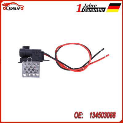 WIDERSTAND LÜFTERMOTOR RESISTOR GEBLÄSEMOTOR OPEL ASTRA II G III H ZAFIRA A I B