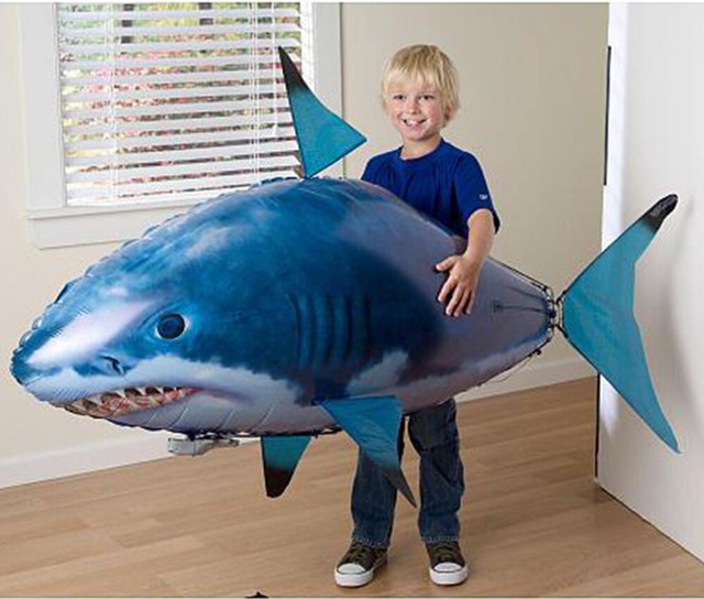 remote control blow up fish