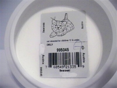 SWAROVSKI LOVLOTS EMILY CAT 995045 MIB COA | eBay