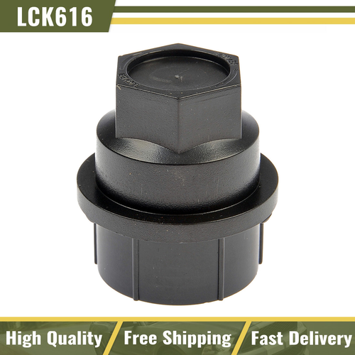 Dorman Wheel Lug Nut Cap Black Kit of 5 for Chevy GMC Tahoe Suburban