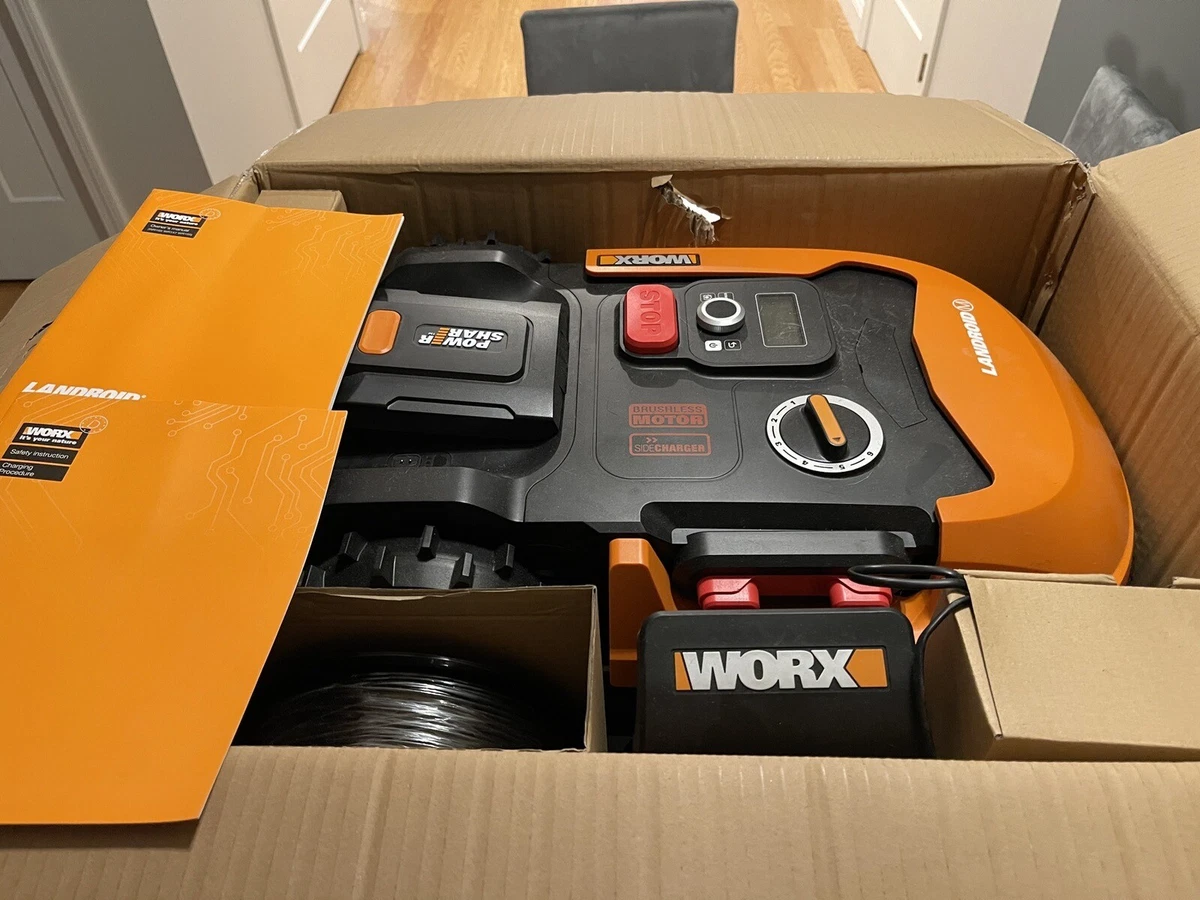 WORX Landroid M 1 4 Acre Cordless Robotic Mower WR147