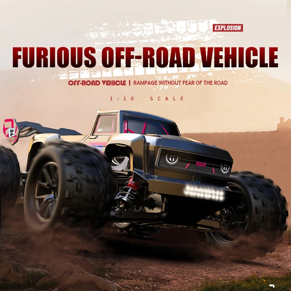 1:16 70 KM/H 4WD RC Auto Fernbedienung Auto High Speed Drift Monster Truck - Bild 3 von 4