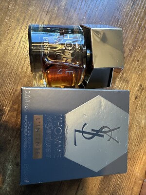 Yves Saint Laurent L'Homme L'Intense Eau De Parfum Spray 2 oz/60 ml New boxed
