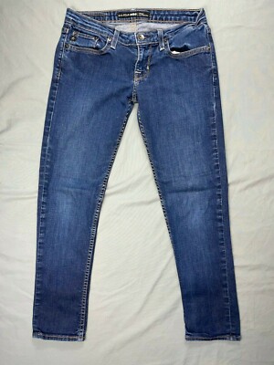 Big Star 'Remy' Low Rise Crop Stretch Denim Jeans. Perfectly Broken In, Size 26.