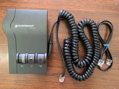 Plantronics M12  Vista Universal Amplifier with Cords & User s Guide #241