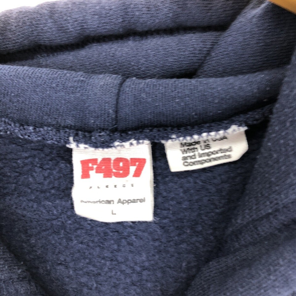 American Apparel AMERICAN APPAREL Sweat Full Zip Hoodie Made in USA Men