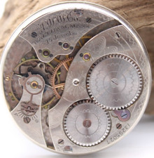 1903 WALTHAM POCKET WATCH MOVEMENT 13295027 GRADE 220 12s 15j RK3
