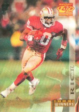 SPORT-FLIX GAME-WINNERS Jerry Rice  49ERS MVSU Delta-Devils HOF