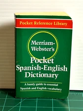 Merriam-Webster's Pocket Spanish-English Dictionary (Paperback)