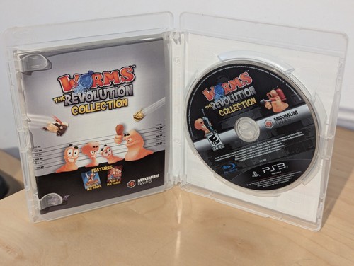 Worms The Revolution Collection PS3 - Disc neuwertig, getestet komplett NTSC ENG! - Bild 3 von 10