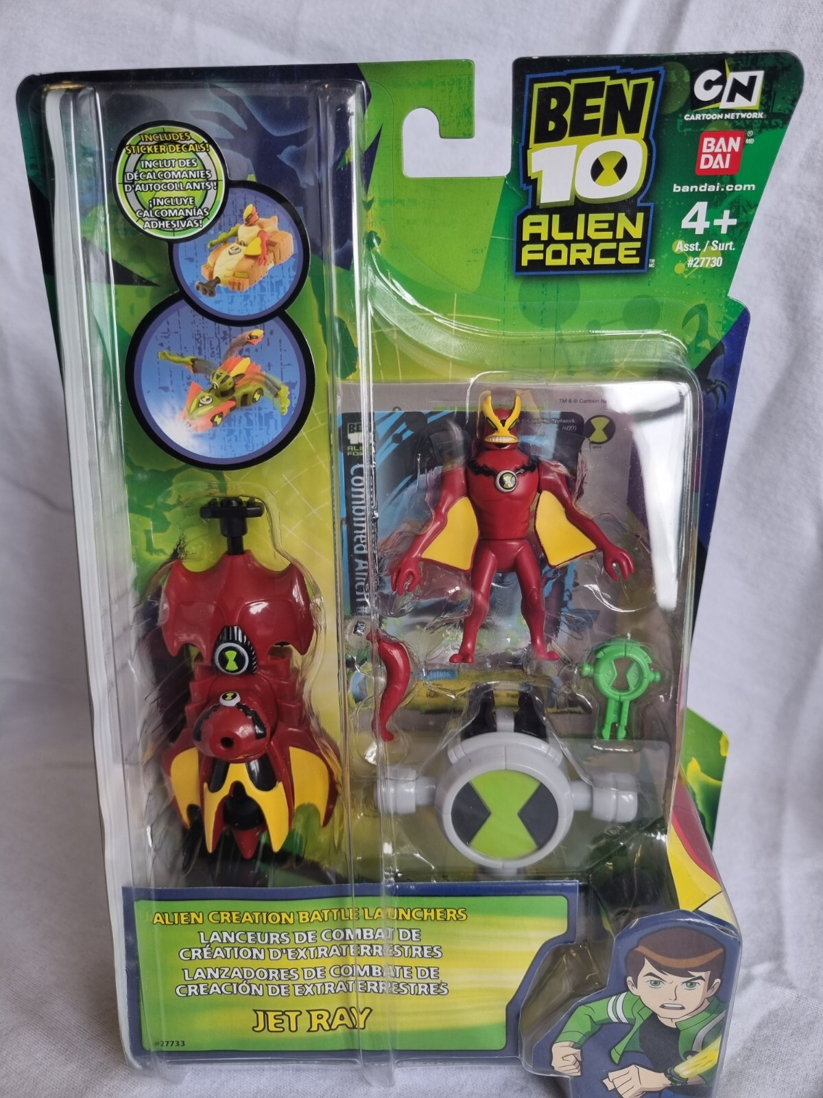 Ben 10 Alien Creation Battle Launcher - Jet Ray