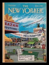 COVER ONLY The New Yorker September 6 1999 Welcome to Hellhampton by B. McCall COVER ONLY The New Yorker September 6 1999 Welcome to Hellhampton by B. McCall
