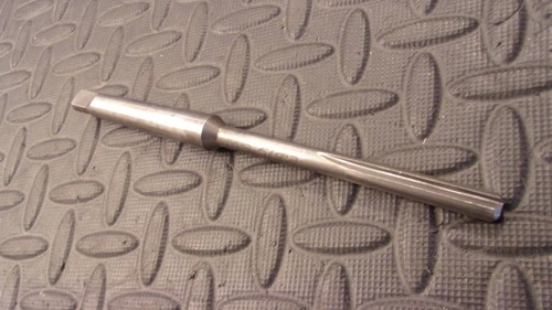 .290" Carbide Tip #1MT Taper Shank Reamer, 6" Lg., Unknown Make