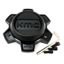 KMCs Black Center Cap for 6L KM727 Wrath KM535 Grenade Off-Road KM542 Impact