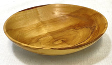 Handmade turned Spalted Birch Wood Bowl Fine Signed Ed Krumpe U of I Idaho 2004
