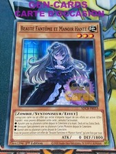 CARTE Yu Gi Oh BEAUTE FANTOME ET MANOIR HANTE SDCB-FR015 1ère édition