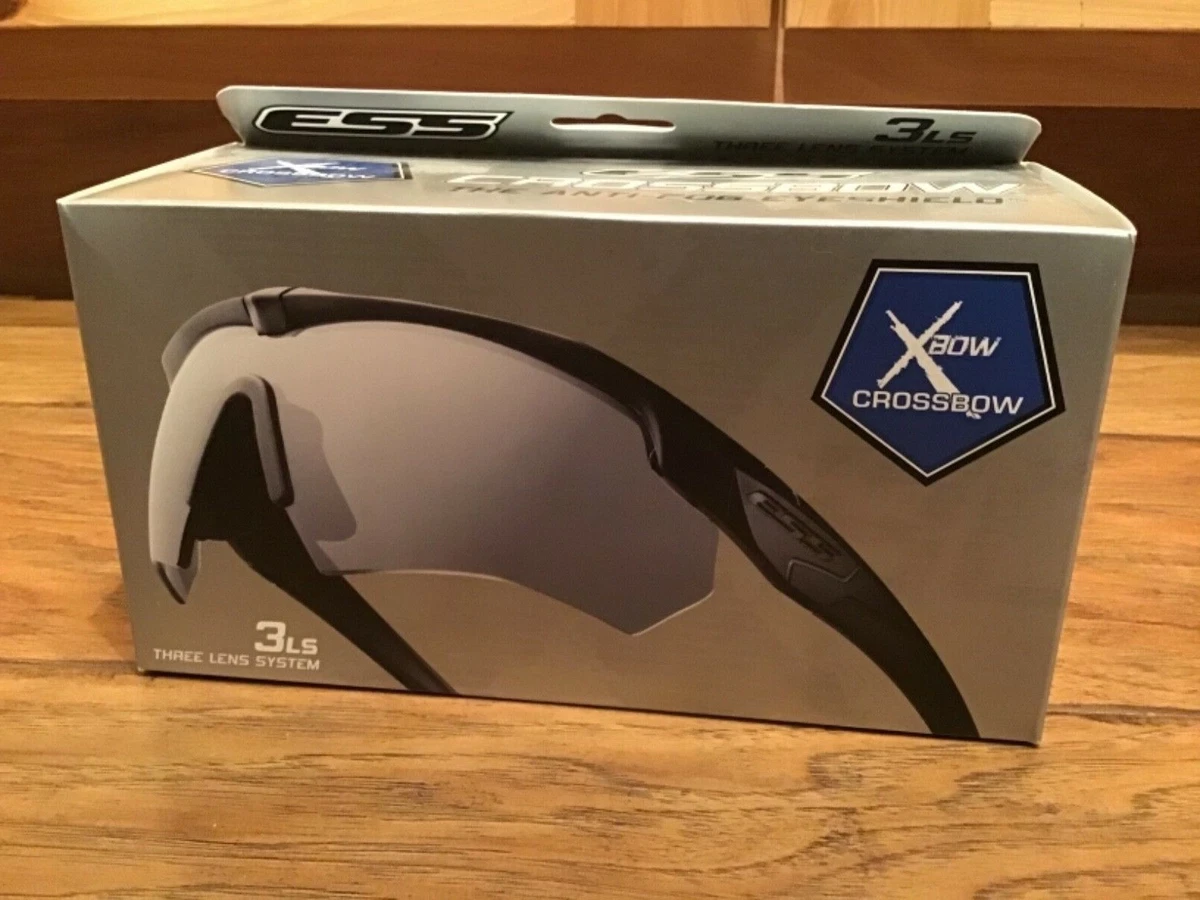 NEW ESS Crossbow Anti Fog Eyeshield 3 Lens System eBay