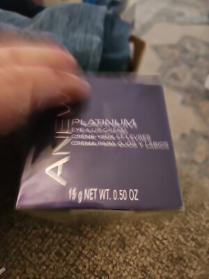 Avon Anew Platinum Eye and Lip Cream - Full size 0.5 oz/15g