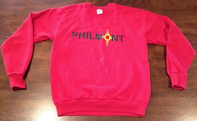 Philmont Scout Ranch Boy Scouts Red Sweatshirt Youth Large 42-44